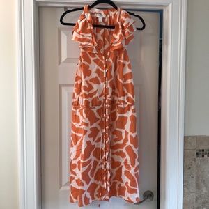 LOFT Giraffe Print Dress